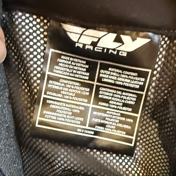 Fly Racing Kinetic Era Pants in Blue and Black - Picture 9 of 12